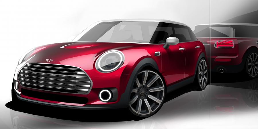 Эскиз Mini Cooper S Clubman (F54) 2019 года  (WW) (фото 137 из 150)